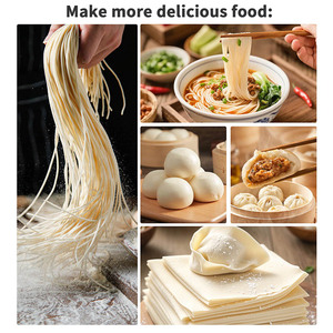 Farine de <span class=keywords><strong>blé</strong></span> pré-mélangée halal à haute teneur en <span class=keywords><strong>gluten</strong></span> pour raviolis (Tepung Pangsit) pour restaurants <span class=keywords><strong>et</strong></span> traiteurs musulmans 1kg Vente en gros OEM - Product Image 2