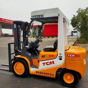 Montacargas TCM30 Usado de 3 Toneladas, Montacargas TCM Fd30 de <span class=keywords><strong>Segunda</strong></span> <span class=keywords><strong>Mano</strong></span> en Venta, Montacargas Diésel de Alta Calidad - Product Image 2