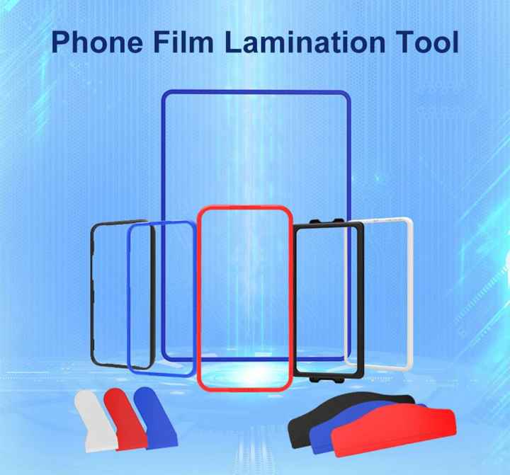 Laudtec GHM059 Phone Window Installing Squeegee Auto Installation Tools Film Bubble Scraper Tool for Iphone