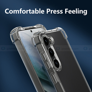Étui de téléphone en TPU transparent de luxe, résistant aux chocs, pour <span class=keywords><strong>S21</strong></span> S22 S23 S24 S25 S26 Plus <span class=keywords><strong>Ultra</strong></span> - Product Image 2