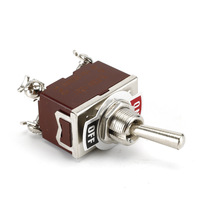Interrupteur à bascule intelligent E-TEN1221 FEIBEN FS-120 6A, 4 broches, rouge, marche/arrêt, 125V
