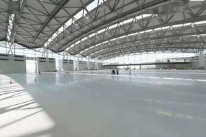 Structure de gymnase préfabriquée en acier pour salle de sport/entrepôt, conception de salle de sport de basketball, gymnase, stade de <span class=keywords><strong>football</strong></span> et de tennis - Product Image 2