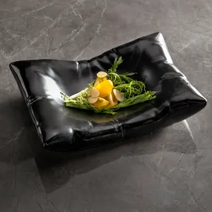 Geschirr Piatti Assiettie New Product Ideas 2024 Vajilla Platos Home Decor Cuadrado Sushi Dishes Restaurant Plates Pillow Plate