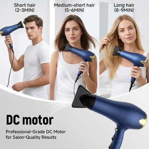 Secador de Pelo de Nuevo Diseño con Motor de 2000W, Secado Rápido, Alta Velocidad, Profesional, para Viajes - Product Image 3