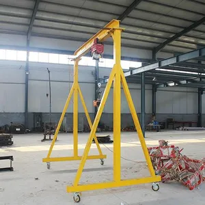 Cổng container di động giàn cần cẩu mini Crane giá của hoist Crane giá 1 tấn dầm đơn 5 tấn thiết kế cung cấp 2 tấn 15 tấn