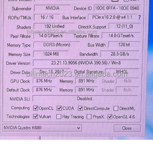 Используется для Nv Quadro K600 1G, K600 DDR3 видеокарта DP DVI графическая карта - Product Image 6