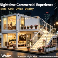 Habitations mobiles en conteneurs, dortoirs préfabriqués, bâtiments modulaires, véranda amovible, bureaux en conteneurs démontables