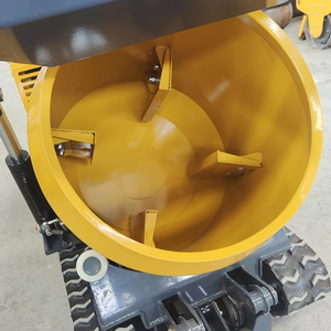 Mini Crawler loader Dumper xe tải Xăng Powered xi măng TRỘN BÊ TÔNG vữa trộn Máy Nhà Máy Giá hiệu quả cao - Product Image 4