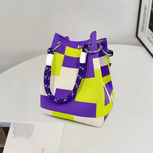 Best Price Custom Personalized Knitting <strong>Handbags</strong> Buckle <strong>Bag</strong> Handmade Fashion Women Hand <strong>Bags</strong> - Product Image 4