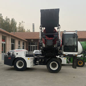 Obral Mixer beton portabel tanaman pengaduk Mortar beton 1.5M Diameter Drum - Product Image 2