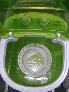 <span class=keywords><strong>Mini</strong></span> machine à laver semi-automatique à cuve unique de 2.0 à 5.0kg avec essorage/machine à laver pour bébé/moteur en aluminium et cuivre - Product Image 2