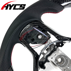 <span class=keywords><strong>Volante</strong></span> Deportivo JDM Personalizado con Cuero Napa, Fibra de Carbono y LED para <span class=keywords><strong>Mitsubishi</strong></span> Lancer Evolution EVO X - Product Image 3