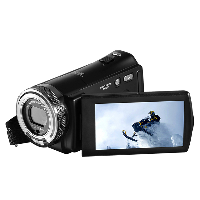 OEM Wholesale Cheap Night Vision Portable Wifi Digital Video Camera 3.0" 48mp Camcorder for Webcam youtube