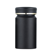 EN STOCK flacons de pilules pharmaceutiques noirs solides pour animaux de compagnie pour capsules de médicaments comprimés emballage de récipient de vitamine avec joint inviolable
