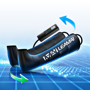 Système de récupération par compression d'air pour les pieds et les jambes entières – <span class=keywords><strong>Bottes</strong></span> à pression dynamique pour thérapie rapide – Appareil <span class=keywords><strong>professionnel</strong></span> pour la circulation et le soulagement de la douleur - Product Image 5