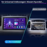 Junsun-Radio de coche universal con Android para VW Volkswagen, Fiat, Renault, Peugeot y Audi