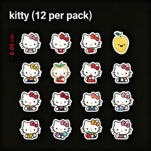 <span class=keywords><strong>Hello</strong></span> <span class=keywords><strong>Kitty</strong></span> Anpassbare Kühlschrankmagnete <span class=keywords><strong>Set</strong></span> - Kawaii Wohndekor Geschenk für den Schulanfang - Product Image 1