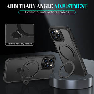 <span class=keywords><strong>Nouvelle</strong></span> création magnétique <span class=keywords><strong>deux</strong></span>-en-<span class=keywords><strong>un</strong></span> PC support coque de téléphone <span class=keywords><strong>pour</strong></span> Apple <span class=keywords><strong>pour</strong></span> iPhone 17 Promax couverture arrière antichoc - Product Image 6