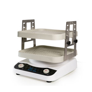 CE Certificado 2-Tier Horizontal <span class=keywords><strong>Shaker</strong></span> Incubadora Heavy Duty Plástico com Temporizador Digital Controle de Velocidade OEM Customizável - Product Image 1