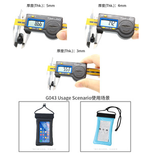 Accesorio para Bolsa con Hebilla de Resorte G-043, 3MM 4MM 6MM, POM, Acero Inoxidable, Impermeable, para Bolsa de Teléfono Móvil - Product Image 4