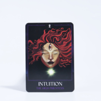 Fabrication de numéros de cartes de tarot personnalisées Impression de cartes Oracle Cartes d'affirmation Black Girl