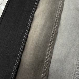 Tela de mezclilla ligera y elástica con textura slub y mezcla de <span class=keywords><strong>lyocell</strong></span> para jeans, suministro de fábrica - Product Image 3