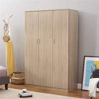 Dessin animé indien mobile haute dormeur femmes rose rack almirah 3 drowers animal chambre armoire