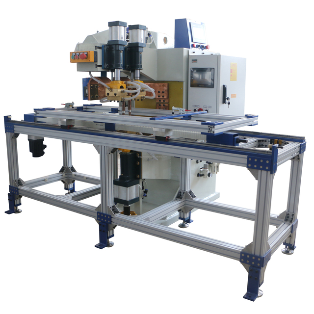 Automatic XY Axis CNC Wire Basket Frame Spot Welding Machine