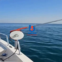 Enrouleur de filet électrique 12V pour cage de pêche et filet de lancer en acier inoxydable, profondeur 100 mètres