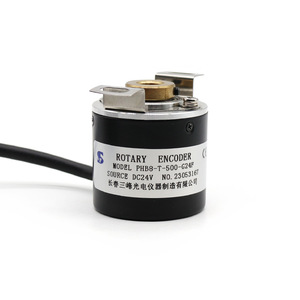 Codificador rotatorio incremental Phb8 T 500 G24F con cables de centro abierto para piezas de operador de puerta de ascensor - Product Image 4