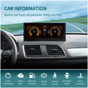 Autoradio Android pour <span class=keywords><strong>Audi</strong></span> Q3 2013-2018 KLYDE Écran 10.25 pouces Autoradio sans fil Carplay GPS Navi Multimedia Player - Product Image 3