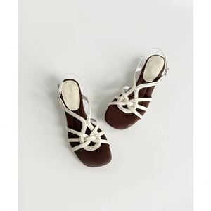 Elegant Crystal Embellished Flip Flop Roman Sandals Soft Flat Casual Ladies <b>Beach</b> Travel <b>Shoes</b> - Product Image 4
