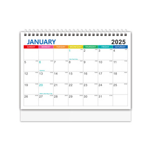 Calendario da Scrivania Inglese 2025 con Orologio, <span class=keywords><strong>365</strong></span> Giorni di Conto alla Rovescia, Semplice Calendario dell'Avvento in Carta da Tavolo, Blocco Note con Migliore Leggibilità - Product Image 5