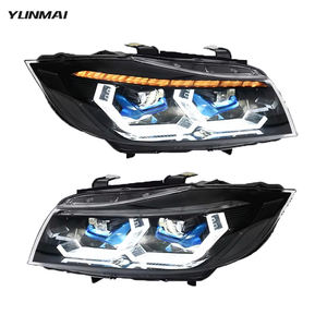 YM nuevo faro LED de animación dinámica para 2005-12 para <span class=keywords><strong>BMW</strong></span> E90 335i 328xi <span class=keywords><strong>335d</strong></span> 335xi 4DR Sedan 36W de potencia para <span class=keywords><strong>BMW</strong></span> E90 faro - Product Image 1
