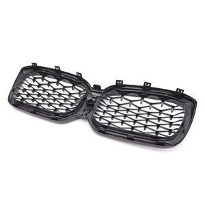 Rejilla de entrada de aire del parachoques delantero BMW X3 X4 G01 G08 estilo Meteor de plástico ABS para actualización retrofit 2022-2024 - Product Image 2