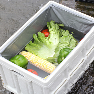 Yibashou Foldable <b>Storage</b> <b>Box</b> Inner Bag PVC <b>Waterproof</b> For Car Outdoor Camping Use - Product Image 3