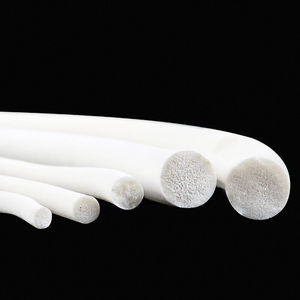 Striscia di Guarnizione in Gomma Siliconica Bianca, Corda Rotonda 1-25mm, Barra Spugnosa Resistente alle Alte Temperature per Porte di Armadi e Uso Industriale - Product Image 2