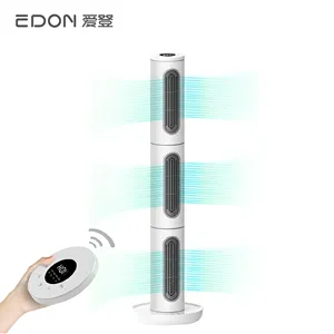 Edon smart cooling 360 degree standing tower fan 12v dc tower fan