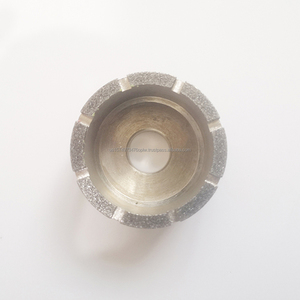 Roue de bord de diamant pour alliage à base de cobalt 12V9 meulage de fil 1E1 liaison métallique de meulage sans centre - Product Image 6