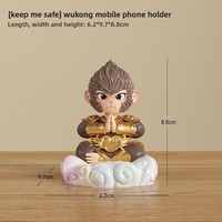 Support de téléphone créatif en résine, cadeau |   Emballage cadeau exquis |   Logo personnalisé promotionnel |   Stand de souvenirs d'entreprise R01