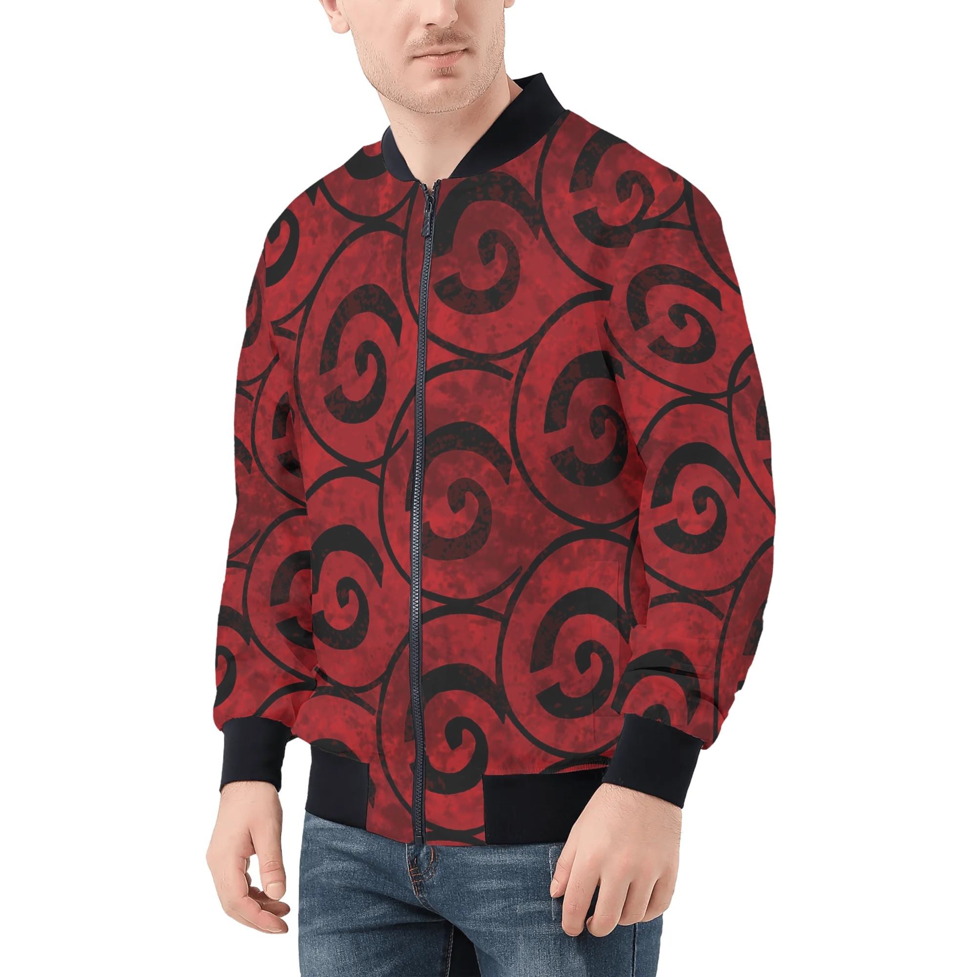 Lightweight Jackets Mens Paisley Bomber Jacket High Quality Jacket