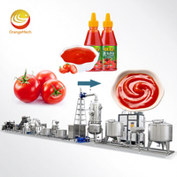 Orme Ketchup Maak Lijn Tomatensaus Productiemachine Kleine Tomatenpuree Productielijn