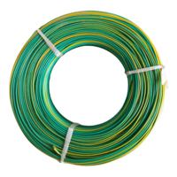 Cable de Tierra de Alta Tensión para Calefacción, Aislado con XLPE, de Cobre Estañado, Trenzado, de 16 AWG, ISO6722 FLRY-B JH, para Automoción