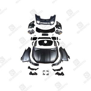 Kit de carrosserie de pare-chocs de voiture de haute qualité pour BENZ Sprinter W906 09-17 changement d'année à W907 2018 + an à nouveau - Product Image 5