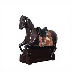 Vente directe d'usine simulateur d'équitation électrique mécanique intérieur entraînement pour centre commercial éducatif équestre métal - Product Image 3