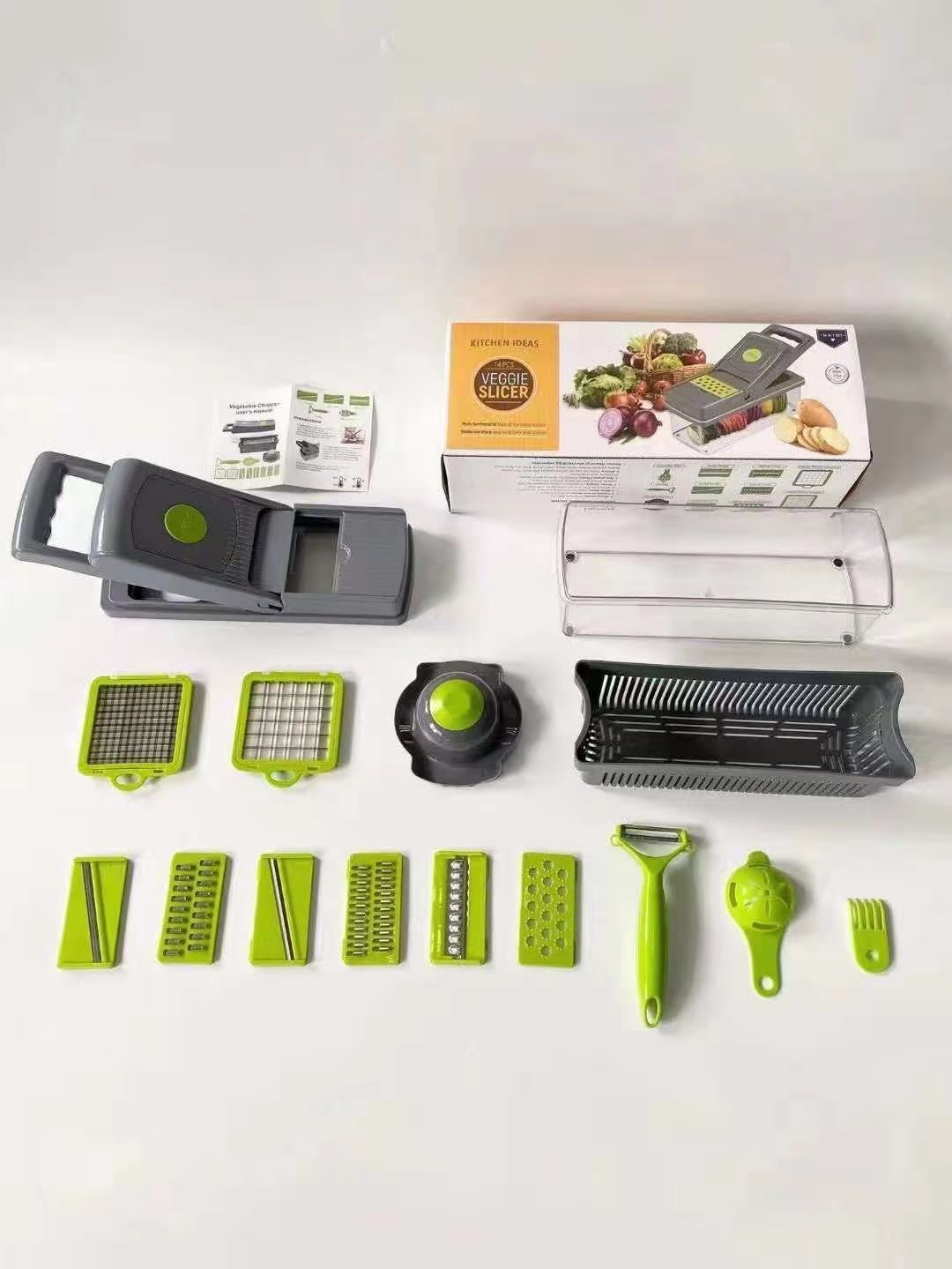 808 gris vert 15 pièces par ensemble