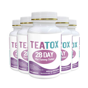 Teatox de 28 jours <span class=keywords><strong>pour</strong></span> un <span class=keywords><strong>ventre</strong></span> <span class=keywords><strong>plat</strong></span> - Complément alimentaire à base de thé détoxifiant <span class=keywords><strong>pour</strong></span> la perte de poids et le soulagement des ballonnements - Programme de nettoyage de 28 jours - Product Image 3