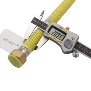 Vente directe d'usine de tuyau extensible de haute qualité <span class=keywords><strong>M</strong></span>/F tuyau de <span class=keywords><strong>gaz</strong></span> <span class=keywords><strong>flexible</strong></span> en acier inoxydable à revêtement jaune - Product Image 3