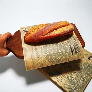 Emballage pour pain personnalisé imprimé de haute qualité, résistant à l'huile, pour hamburger, sandwich, compatible avec la sérigraphie, pour aliments et biscuits - Product Image 5