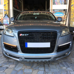 Pour <span class=keywords><strong>Audi</strong></span> Q7 2006 2007 2008 2009 12V LED DRL Feux de jour Feux de brouillard avec <span class=keywords><strong>clignotant</strong></span> jaune - Product Image 4